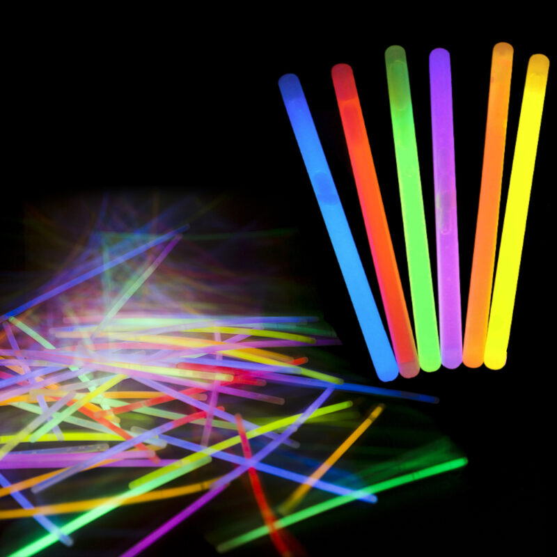Glow stick XL 1 buc. 17 x 340 mm - albastru, portocaliu, verde, roșu, roz sau galben